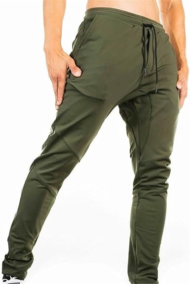 Refuelr Hombre Pantalones Fitness Pantalones Deportivos Gimnasio ...