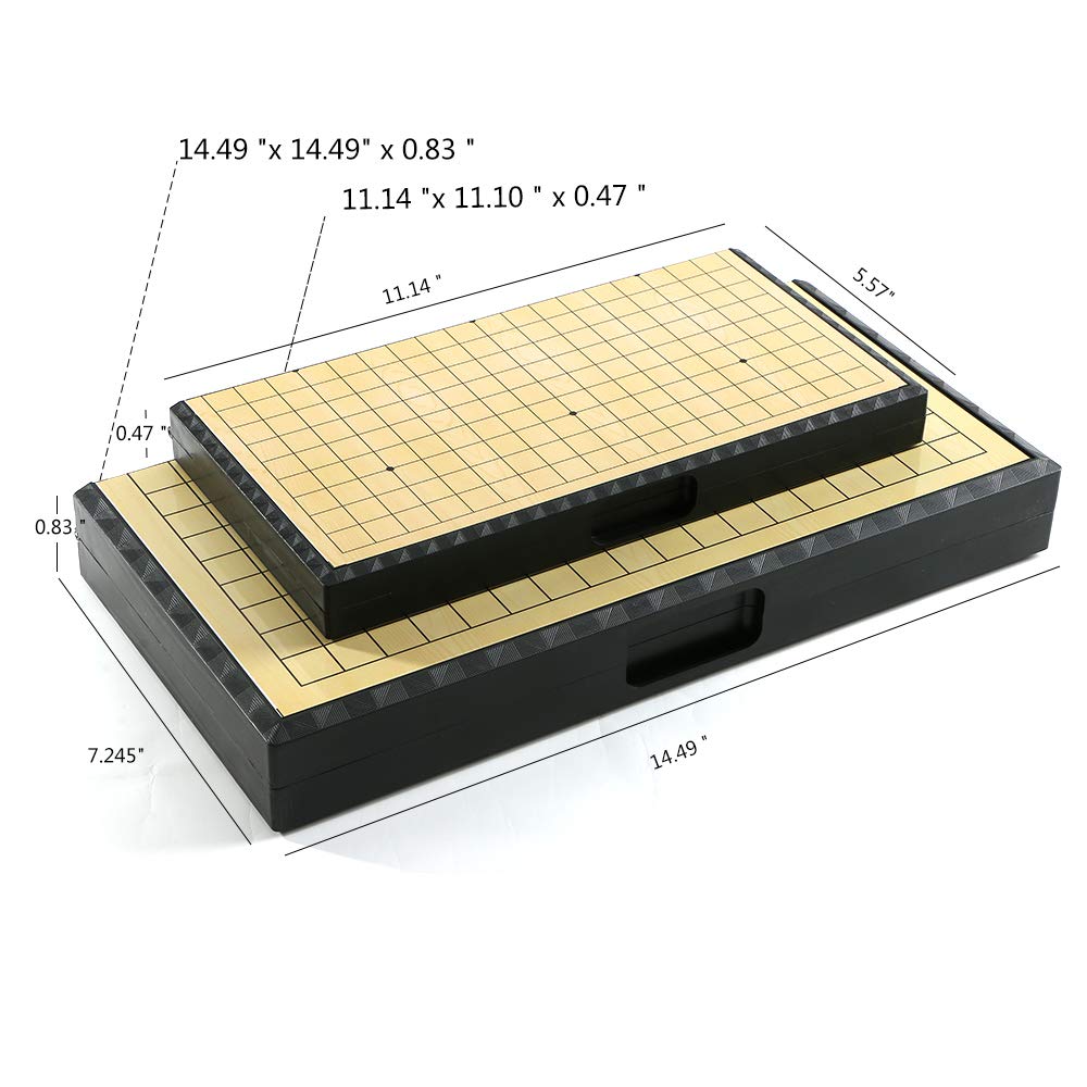 Go Game Set Foldable 37cm x 37cm /14.5\