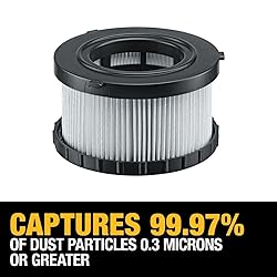DEWALT Replacement HEPA Filter For DC515