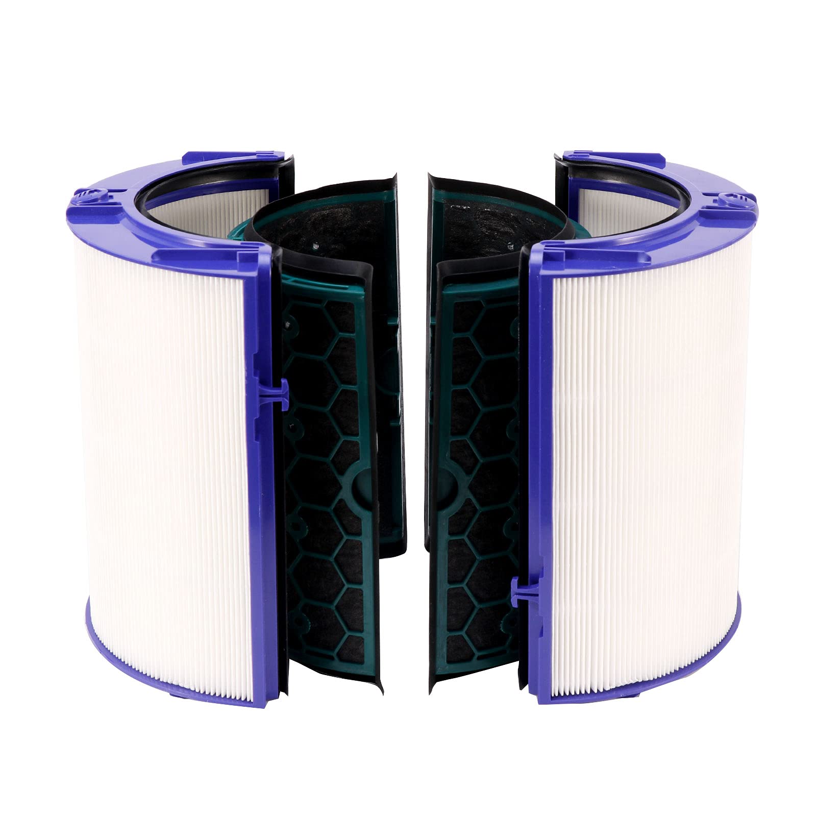 Hepa Filter & Activated Carbon Filter for Dyson TP04 TP05 HP04 HP05 DP04, Air Purifier Accessories 360 Filter System for Dyson Pure Cool Purifying Fans