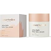 Evereden Ultra Light Baby Face Cream, 1.7 oz | Clean Baby Care | Non-toxic and Fragrance Free Moisturizer | Clean Ingredients