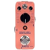 AITONE Looper Pedal with Drum Machine 2 in 1 Loop