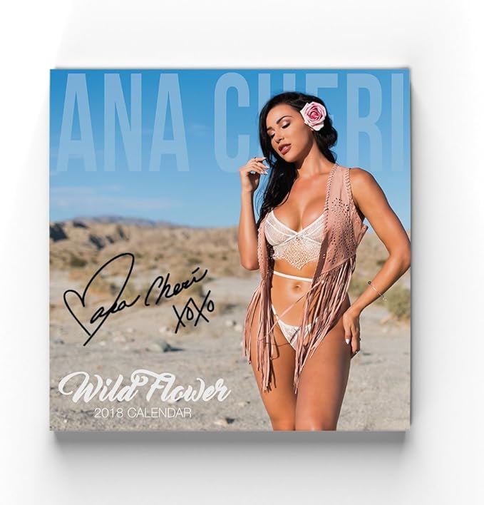 ana cheri 2021 calendar Ana Cheri Official 2018 Autographed 12 Month Wall Calendar Amazon Co Uk Office Products ana cheri 2021 calendar