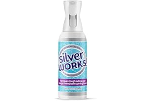 SilverWorks! Fabric Spray Odor Eliminator For Home - Powerful, Natural Silver Ion Deodorizing Technology - Clothes, Furniture And Couch Deodorizer Odor Eliminator And Refresher Spray -16.9oz