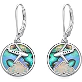 Mountain Dangle Earrings for Women 925 Sterling Silver Drop Earrings Jewelry Gifts