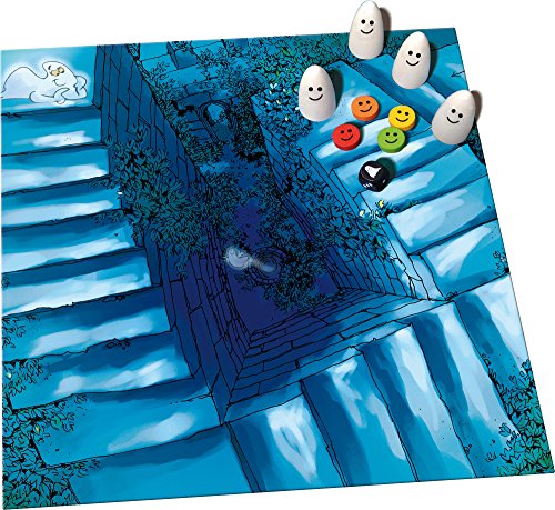 Schmidt Spiele 54402 Geistertreppe, Drei Magier Reisespiel in der Metalldose – Bild 3
