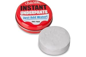 ACCOUTREMENTS Archie Mcphee Instant underpants. Just add water one pair