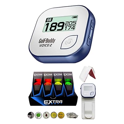 Golf Buddy Voice GPS Rangefinder Bundle with Kuwait Ubuy