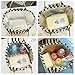 Oneyongs Tote Bento Lunch Bag Insulated Lunch Cooler for Kids Girls Women Stylish Waterproof (Blue Stripe)