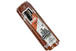 CAVIART SUPREME Picante Brand Salami. Flower-Shaped Sausage by Piller's (Black Kassel) Canada approx. 2.7 lb