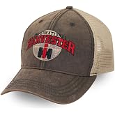 Case IH International Harvester Washed Wax Cloth Cap Brown