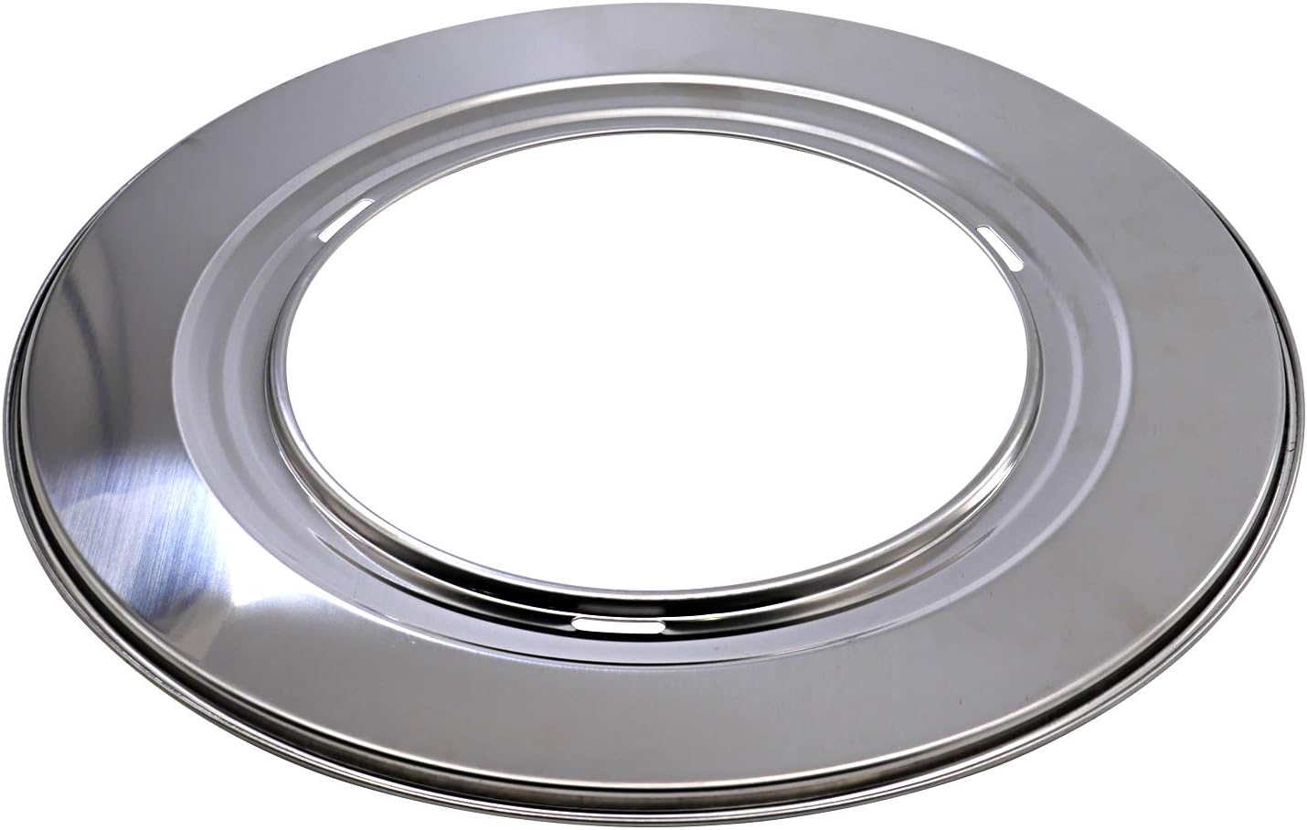 DGQ 11 Inch Steam Ring Bamboo Steamer Ring Adapter Stainless Steel