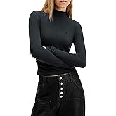Allsaints Womens Rina Ls Roll Neck