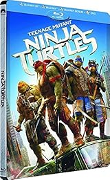 Ninja Turtles - Steelbook Combo Blu-Ray 3D + Blu-Ray du film + Blu-Ray bonus + DVD EDITION COLLECTOR LIMITEE