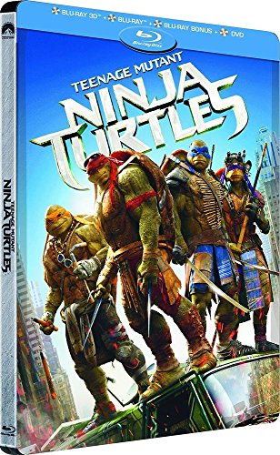 Ninja Turtles - Steelbook Combo Blu-Ray 3D + Blu-Ray du film + Blu-Ray bonus + DVD EDITION COLLECTOR LIMITEE