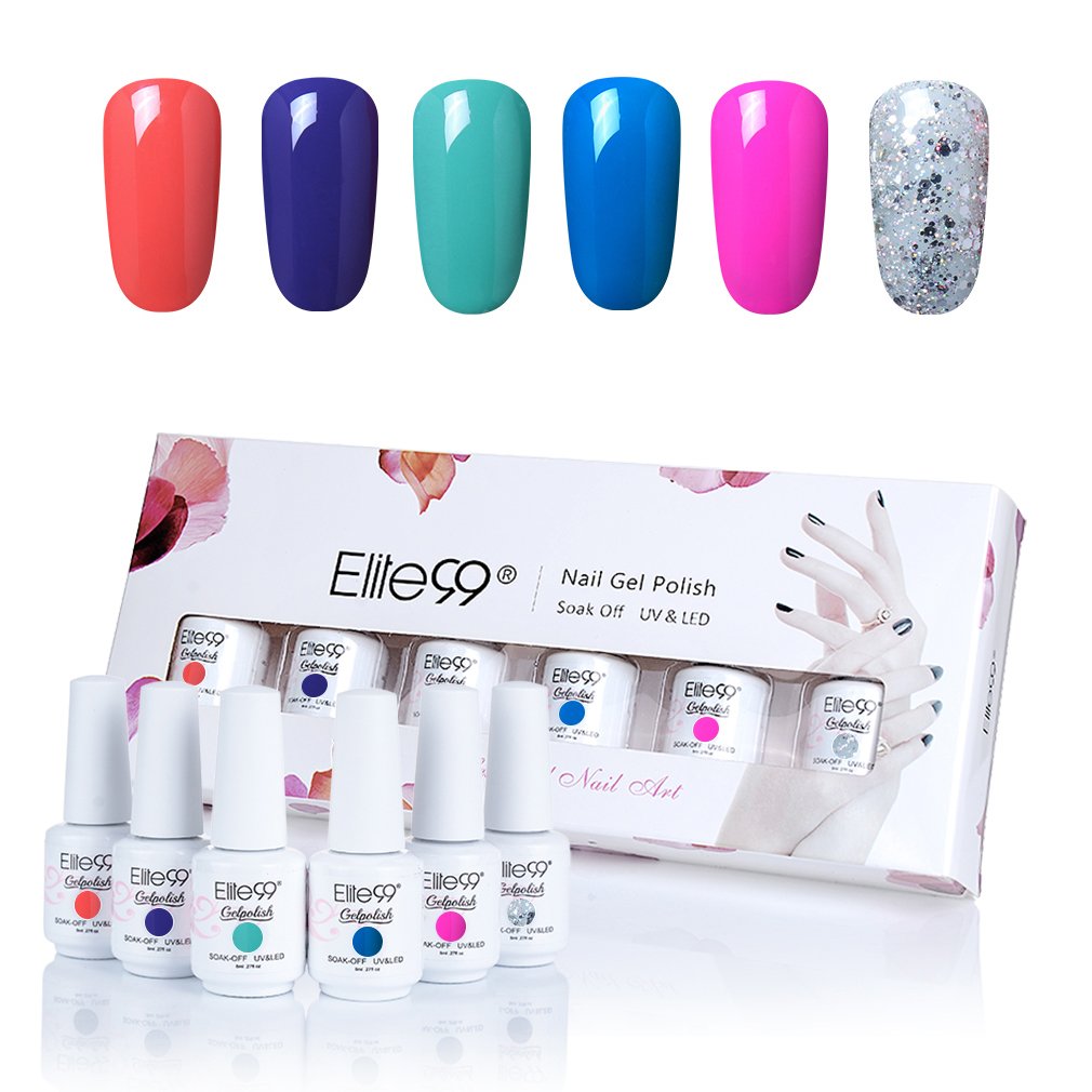 Amazon Com Elite99 Gel Polish Soak Off Gel Nail Lacquer Uv Led Amazon Com Elite99 Gel Polish Soak Off Gel Nail Lacquer Uv Led