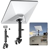 XLTTYWL&reg; Tripod &amp; Pole Clamp Mount for Starlink Mini &amp; Mini X | Fits Starlink Mini &amp; Mini X, 1/4" &amp; 3/8" Threads, 0.6"-1.57" Pole Clamp, CNC Aluminum, Tool-Free Setup For RV &amp; Yacht