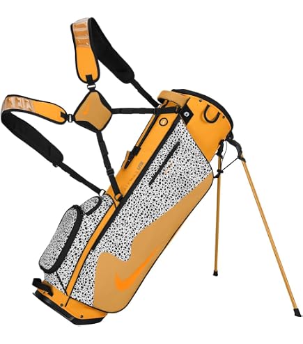 Amazon.com : Nike Air Hybrid Golf Bag, Black/Gold : Sports & Outdoors