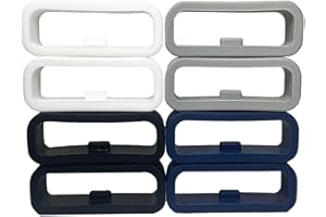 PDOUCGIA For Garmin Watch Band Loop Fastener Rings Watchband Keeper 20mm / 22mm Garmin Watch Band Silicone Keeper Retainer, Colorful, Universal for 20mm Width Watchband & 22mm Width Watchband