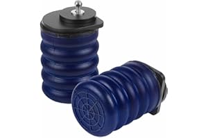 SuperSprings SSF-111-40 | SumoSprings Front Solo for Ford F-250/F-350/F-450/F-550 | Left/Right Pair | 1000 (lb) Capacity at 50% Compression | Made in the USA, blue