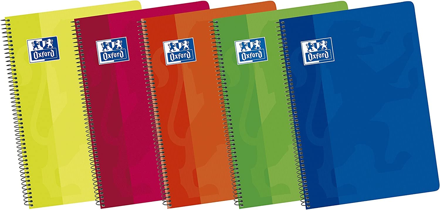 Oxford 182536 - Foolscap size notepad with margin, 80 sheets