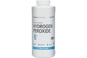 Blubonic Industries 6% Food Grade Hydrogen Peroxide - H2O2, Pure Oxygen and Water, 16 fl oz