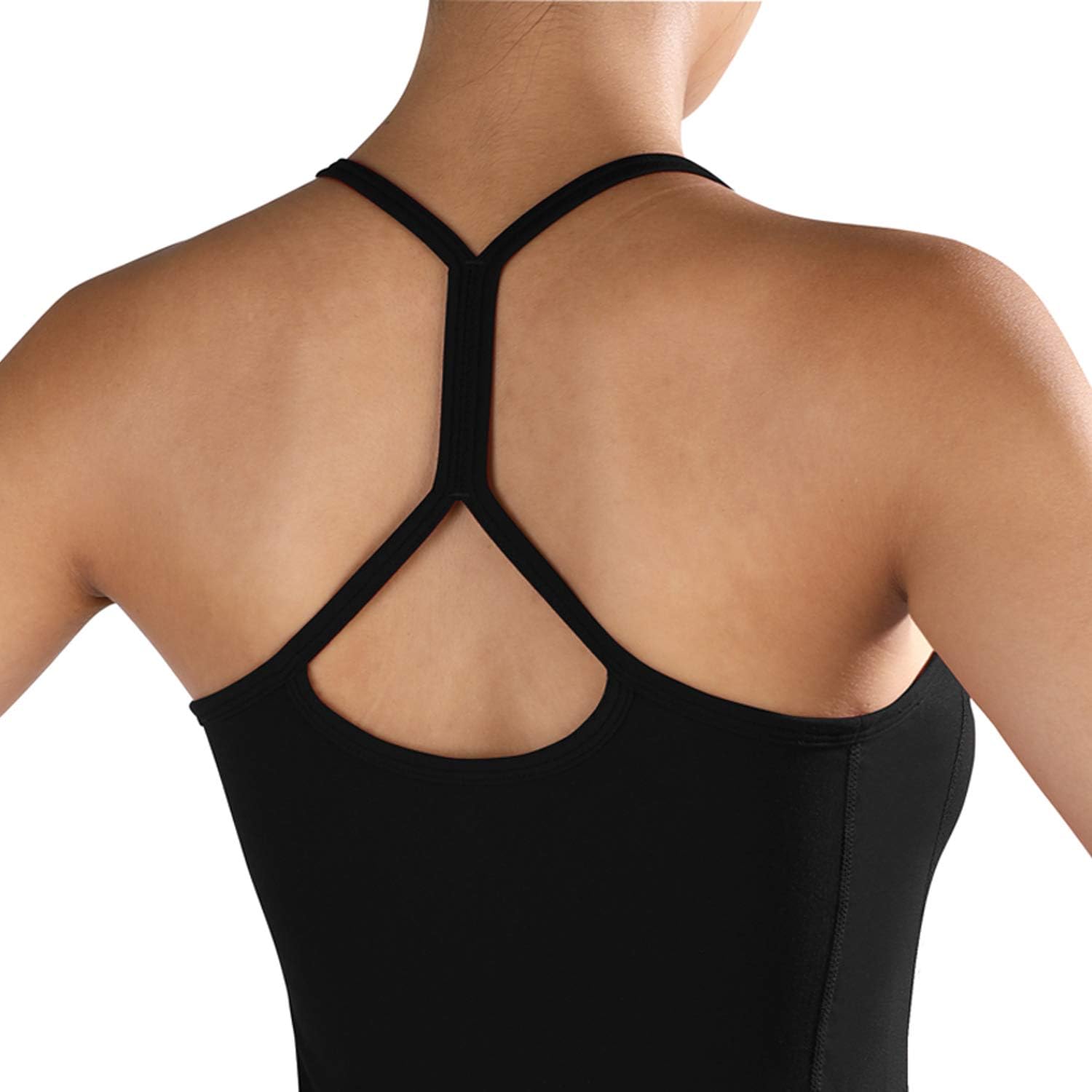 ODODOS Workout Tank Tops for Women, Strappy Athletic Tanks with Side Pocket, Exercise Gym Yoga Shirts: Clothing