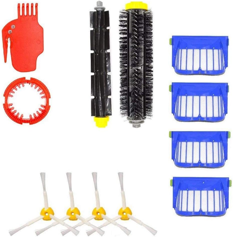 Flexible Brush Compatible with iRobot Roomba 650 655 660 620 630 645 Vacuum Accessories,Vacuum Robot and Replacement Parts