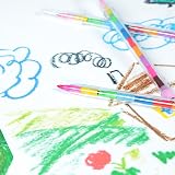 Pole Tip 24 Swop Point Crayons For Kids 10 in 1 Twistable Wax Pencils view 9