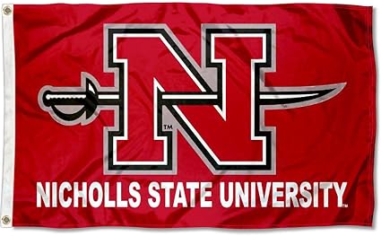 Amazon Com Nicholls State Colonels University Large College Flag