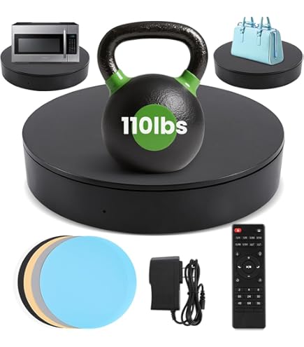 PRÉSENTOIR ROTATIF MOTORISÉ Amusement De Plateau Tournant à Pour EUR 25