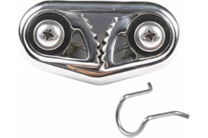 Mizugiwa Fast Entry Stainless Steel Cam Cleat for Line Sizes Upto 7/16-Inch, 12mm