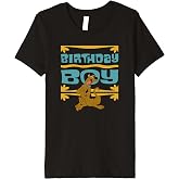 Kids Scooby-Doo Birthday Boy Fun Portrait Youth Premium T-Shirt