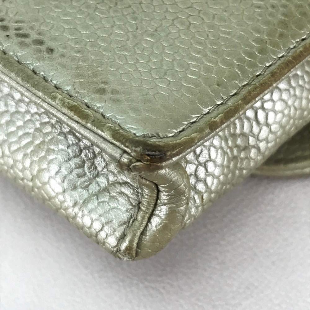 新品 本物 当店在庫だから安心 Cc シャネル Chanel タバコケース B07q2kt4b8 中古 レディース キャビアスキン シガレットケース ポーチ シガレットケース 4 H Org