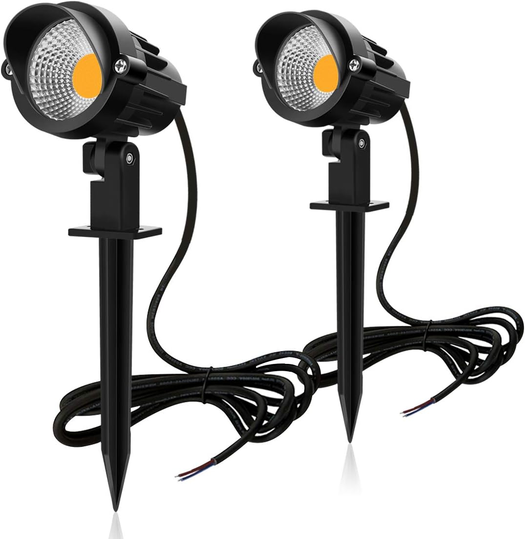 MEIKEE 7W LED Landscape Lights 12V/24V Outdoor Spotlight Led Pathway
