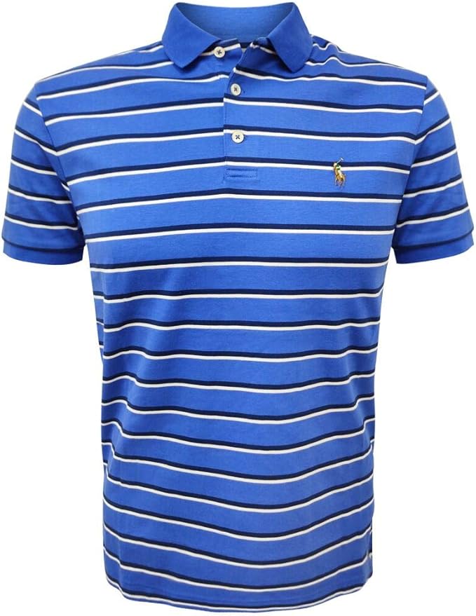 mens white and blue t shirt