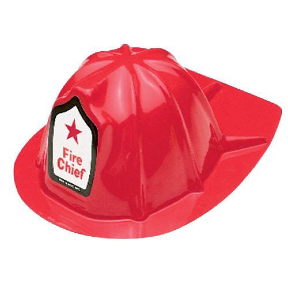 LLC -Kids Firefighter Helmets, Plastic 