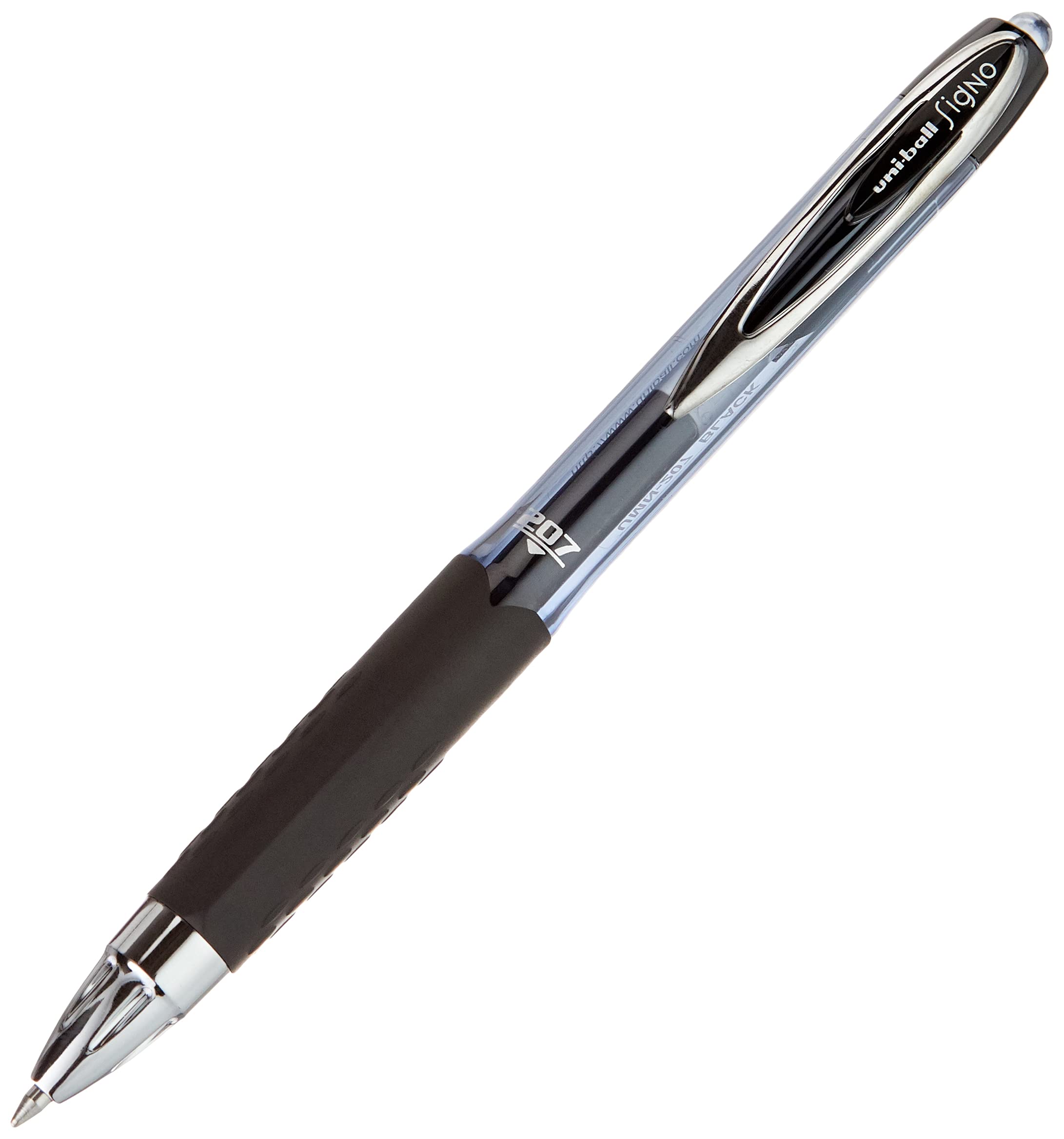 uni-ball 0.7 mm 142299 "Signo Umn-207" Rollerball Pen - Black