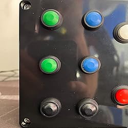 Ampper Momentary Push Button Switches, 2 Pin On/Off