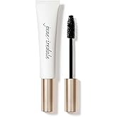 jane iredale Longest Lash Thickening and Lengthening Mascara, Fluffy Hollow Fiber Brush for Extra-Long Lashes and Buildable Volume, Gluten-Free