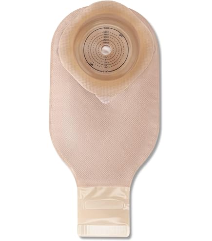 Amazon.com: Hollister 89111 CeraPlus Convex 1-Piece 12” Drainable