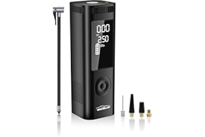 Tire Inflator Portable Air Compressor 150PSI 7800mAh 3X Faster Inflation Silent Air Pump for Car Tires with All Model Valve S