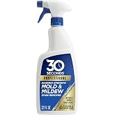 30 SECONDS Pro Mold &amp; Mildew Stain Remover, Scrub-Free Formula, 32 Oz | Scrub-Free Formula, mold and mildew remover, mildew removal spray, mold killer, mold spray