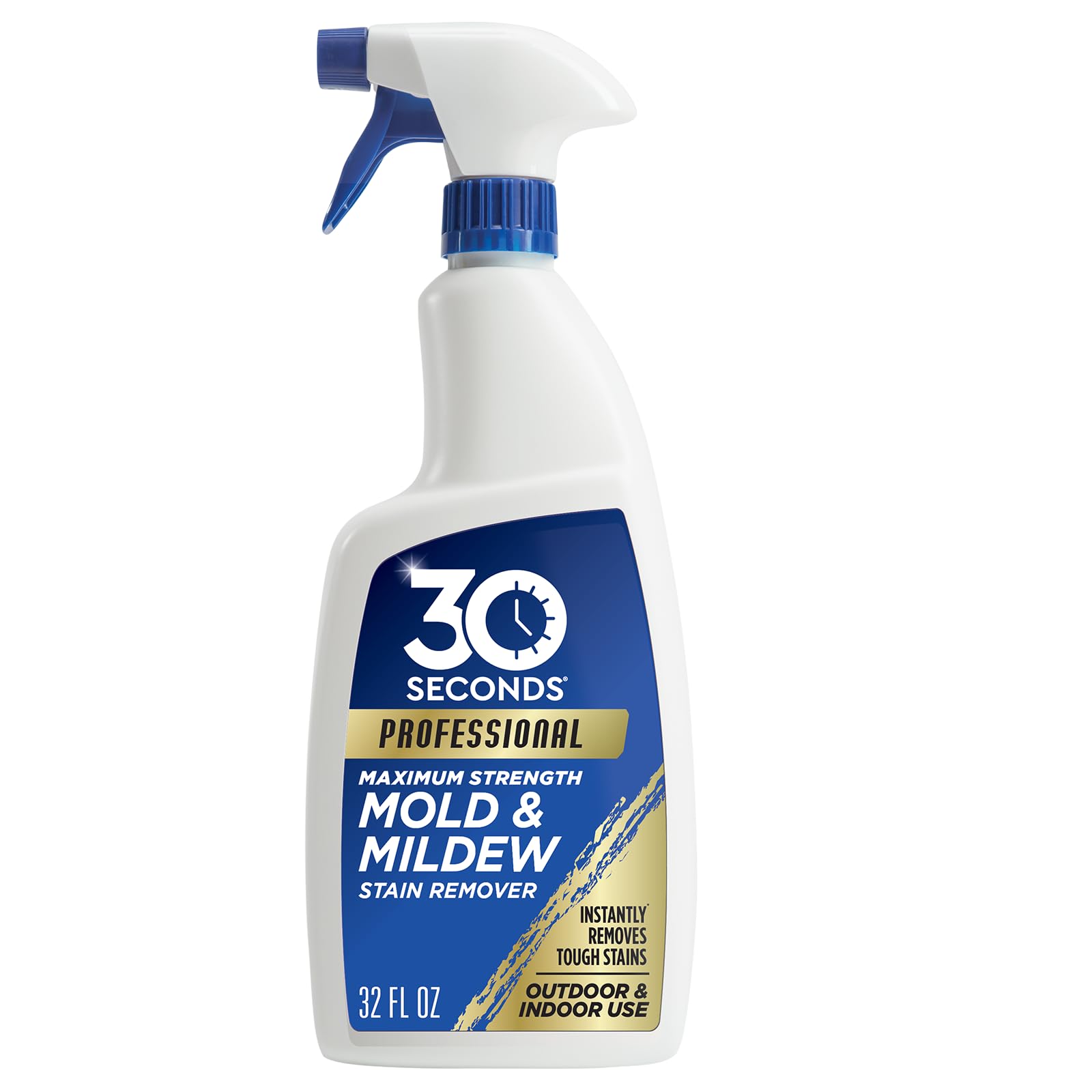 Photo 1 of 30 SECONDS Pro Mold and Mildew Stain Remover | Scrub Free | Brighter Results Instantly | Ready To Use | 32 Fl. Oz.