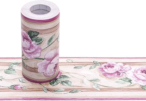 Amazon Com Kesheng Waterproof Pvc Self Adhesive Wallpaper Border Decals Peel And Stick Wall Decor Borders For Kitchen Bedroom Bedroom 3 9 Inch X 32 8 Feet