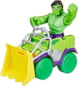 SPIDEY AND HIS AMAZING FRIENDS Marvel Hulk Smash Truck Set Toy 10in Interactive view 5