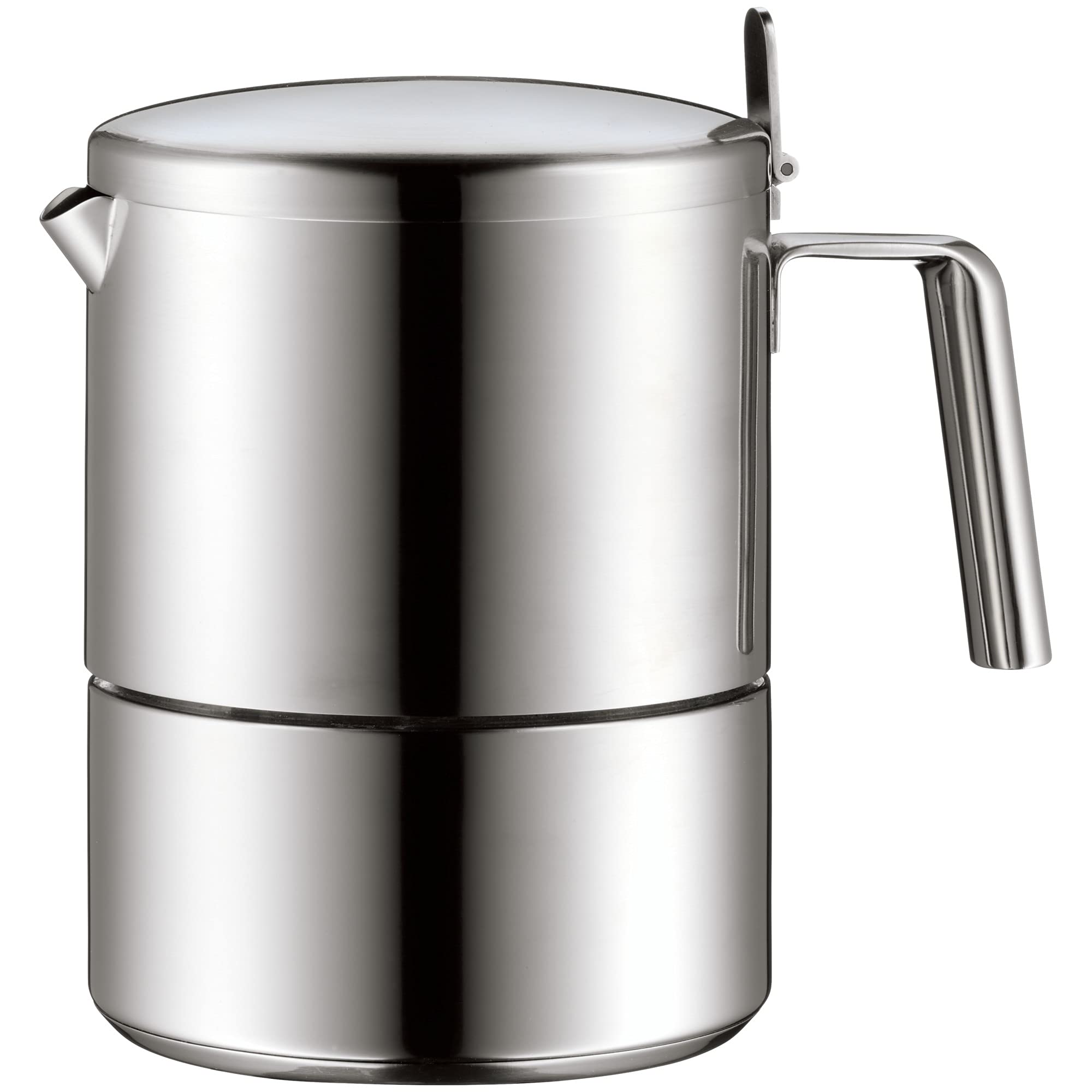 WMF Kult Espresso Maker for 6 Cups, Silver