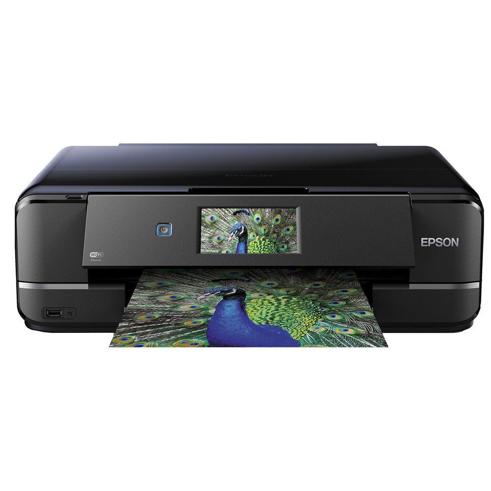 Epson Expression Photo XP960 Print/Scan/Copy WiFi Printer, Black, Amazon Dash Replenishment