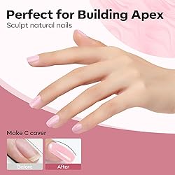 modelones Builder Nail Gel, 8-in-One Nude Pink