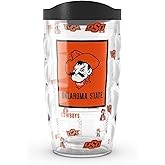 Tervis Oklahoma State Cowboys - Overtime Made in USA Double Walled Insulated Tumbler Travel Cup Keeps Drinks Cold & Hot, 10oz, Classic